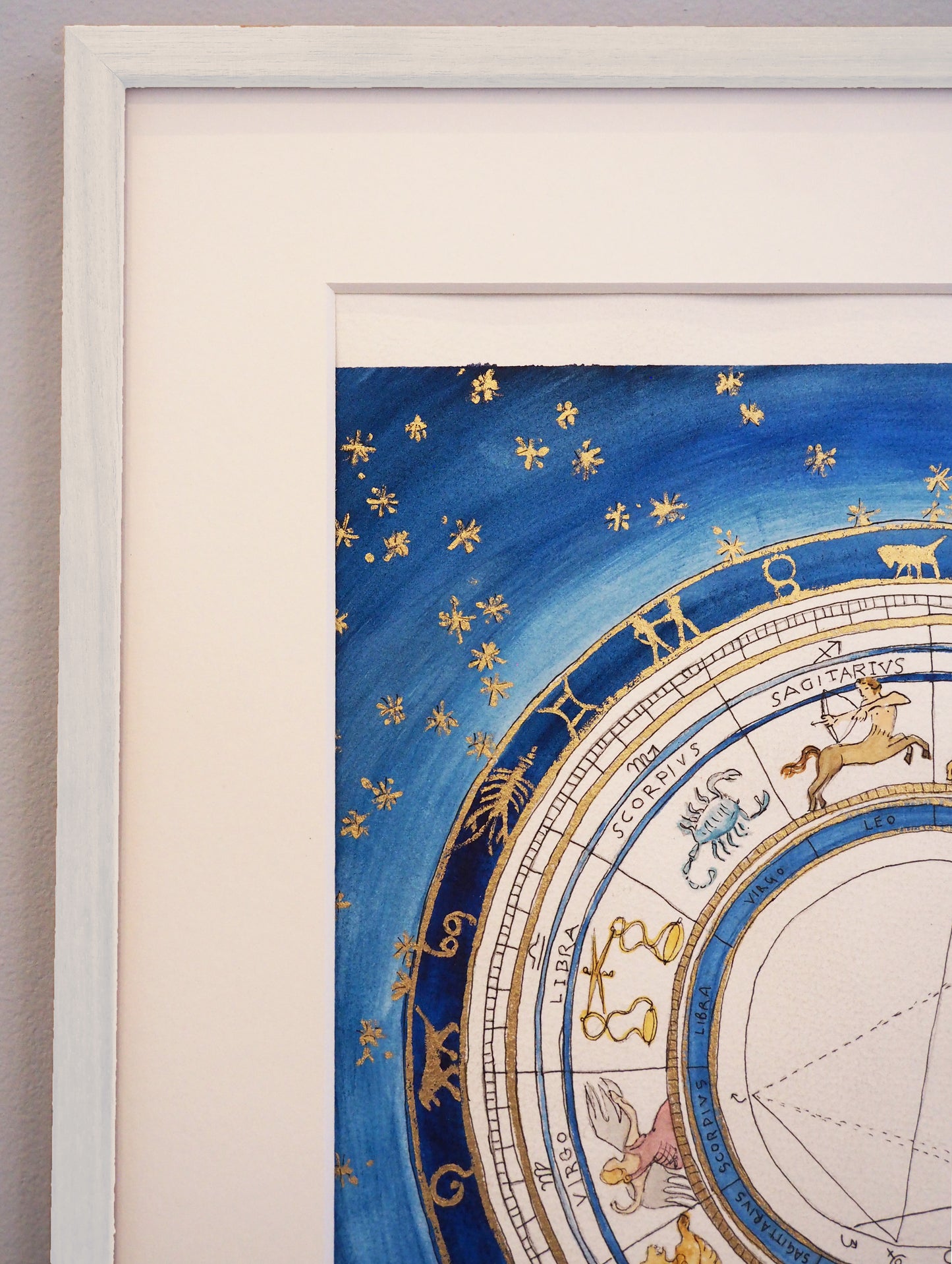 Midnight Blue: Custom Astrological Birth Chart