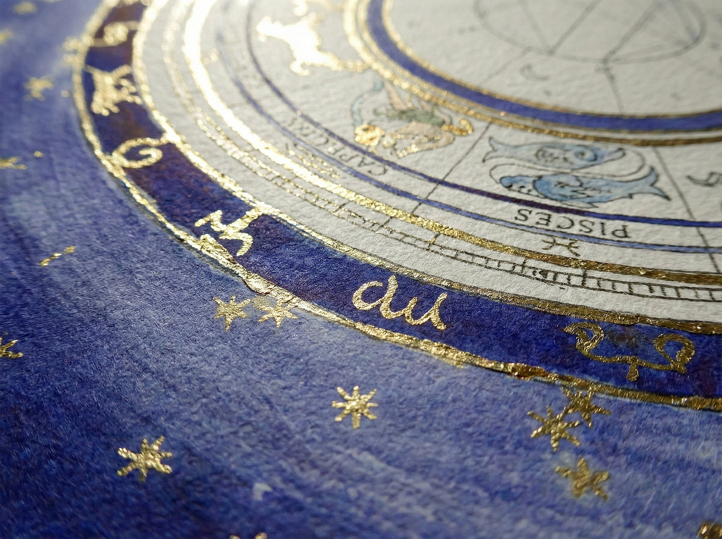 Original Violet, Custom Astrological Wedding Chart